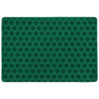 RELAXDAYS Fußmatte Gummi, 60 x 40 cm, wetterfest, rutschfest, Türvorleger innen & außen, Fußabtreter mit Noppen, grün