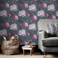 Wow Vliestapete - Peony - 10m x 52cm
