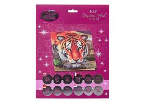 Craft Buddy Ltd. Crystal Art Tiger 18x18cm