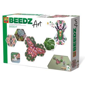 SES Beedz Art Hex Tiles Strijkkralen Botanisch