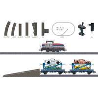 Märklin Spielzeugeisenbahn-Set »Märlin Start up - Startpackung Autotransportzug - 29952«, Spur H0, mit Licht; 230 V; Made in Europe