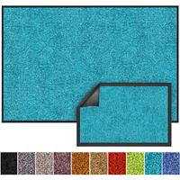 FLOORDIREKT Schmutzfangmatte Rhine Türkis 90 x 600 cm