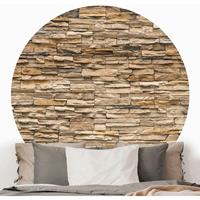 Bilderwelten Runde Tapete selbstklebend - Andalusia Stonewall Größe HxB: 244cm x 244cm