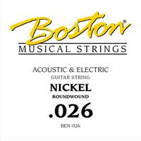 DeKrijgerMuziek Boston BEN-026 .026 snaar