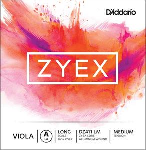 D'Addario DZ411-LM altvioolsnaar A-1 16+