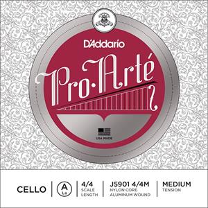 DeKrijgerMuziek D'Addario J5901-44M cellosnaar A-1 4/4