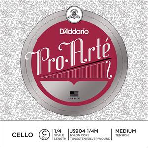 DeKrijgerMuziek D'Addario J5904-14M cellosnaar C-4 1/4