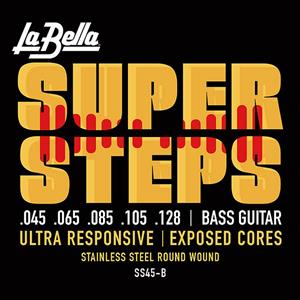 La Bella L-SS-45B snarenset basgitaar 5-snarig