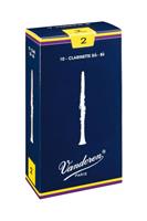 DeKrijgerMuziek Vandoren VDC-20 rieten voor Bb-klarinet 2.0
