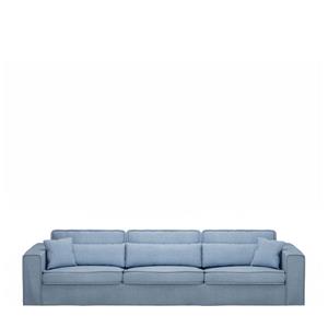Rivièra Maison Bank 'Metropolis' XL, Cotton, kleur Ice Blue