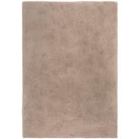 HOMCOM Teppich Taupe 120 x 170 x 3,5 cm - braun/grau