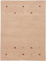 carpetfine Wollen kleed Gabbeh uni zuivere wol, met de hand geweven, gabbeh loom diermotief, ook als loper