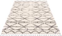 Carpet City Hochflor-Teppich Pulpy 530, rechteckig, 30 mm Höhe, mit Fransen, Wohnzimmer