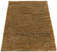 Morgenland Wollteppich Gabbeh Teppich handgeknüpft natur, rechteckig, 18 mm Höhe, handgeknüpft