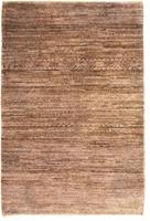 Morgenland Wollteppich Gabbeh Teppich handgeknüpft violett, rechteckig, 18 mm Höhe, handgeknüpft