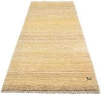 Morgenland Wollteppich Gabbeh Teppich handgeknüpft natur, rechteckig, 18 mm Höhe, handgeknüpft