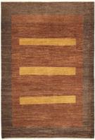 Morgenland Wollteppich Gabbeh Teppich handgeknüpft rost, rechteckig, 18 mm Höhe, handgeknüpft
