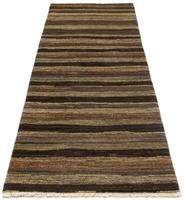 Morgenland Wollteppich Gabbeh Teppich handgeknüpft natur, rechteckig, 18 mm Höhe, handgeknüpft