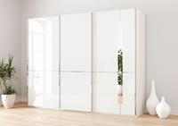Gallery M Branded By Musterring Schwebetürenschrank Imola W, inkl. Einlegeböden und Kleiderstangen, mit Glastüren inkl. Zierspiegel, in zwei Höhen und mehreren Breiten