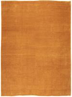 Morgenland Wollteppich Gabbeh Teppich handgeknüpft gold, rechteckig, 18 mm Höhe, handgeknüpft