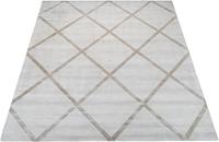 andas Vloerkleed Blerina elegant glanzend, laagpolig vloerkleed in zijde-look