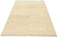 morgenland Wollteppich "Gabbeh Teppich handgeknüpft beige", rechteckig, handgeknüpft