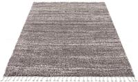 Carpet City Hochflor-Teppich Pulpy 524, rechteckig, 30 mm Höhe, mit Fransen, Wohnzimmer