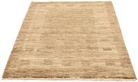 Morgenland Wollteppich Gabbeh Teppich handgeknüpft braun, rechteckig, 18 mm Höhe, handgeknüpft