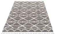 Carpet City Hochflor-Teppich Pulpy 530, rechteckig, 30 mm Höhe, mit Fransen, Wohnzimmer