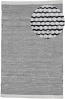 Carpetfine Wollteppich Mona, rechteckig, 5 mm Höhe, Wolle, Wendeteppich aus Wolle/Baumwolle, Wohnzimmer