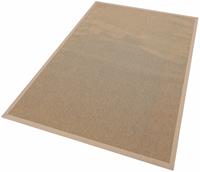 Dekowe Teppich Naturino Rips, rechteckig, 7 mm Höhe, Flachgewebe, Sisal-Optik, mit Bordüre, In- und Outdoor geeignet, Wohnzimmer