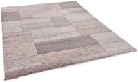 THEKO Wollen kleed Dalas - 7709 zuivere wol, met de hand geknoopt, patchworkdesign