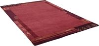 THEKO Wollen kleed Vancouver wool zuivere wol, met de hand geknoopt, met randdessin, woonkamer