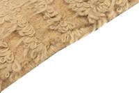 Morgenland Wollteppich Gabbeh Teppich handgeknüpft natur, rechteckig, 18 mm Höhe, handgeknüpft