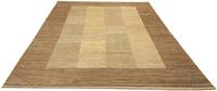 Morgenland Wollteppich Gabbeh Teppich handgeknüpft beige, rechteckig, 18 mm Höhe, handgeknüpft