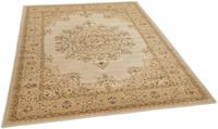 Theko Wollteppich Turan 809, rechteckig, 12 mm Höhe, reine Wolle, Orient-Optik, Wohnzimmer