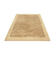 Morgenland Wollteppich Gabbeh Teppich handgeknüpft braun, rechteckig, 18 mm Höhe, handgeknüpft