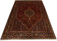 Morgenland Wollteppich Bidjar Teppich handgeknüpft blau, rechteckig, 10 mm Höhe