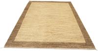 Morgenland Wollteppich Gabbeh Teppich handgeknüpft beige, rechteckig, 18 mm Höhe, handgeknüpft