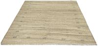 Morgenland Wollteppich Gabbeh Teppich handgeknüpft beige, rechteckig, 18 mm Höhe, handgeknüpft