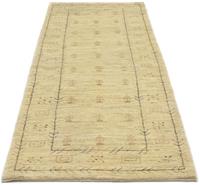 Morgenland Wollteppich Gabbeh Teppich handgeknüpft beige, rechteckig, 18 mm Höhe, handgeknüpft