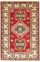 Morgenland Wollteppich Kazak Teppich handgeknüpft rot, rechteckig, 6 mm Höhe
