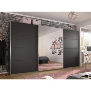 rauch Schuifdeurkast Cortona 2 stoffen dozen en extra legplanken made in germany