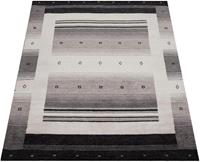 Paco Home Teppich Gabbeh 301, rechteckig, 14 mm Höhe, handgefertigter Kurzflor, Gabbeh-Stil, Wohnzimmer