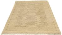 Morgenland Wollteppich Gabbeh Teppich handgeknüpft beige, rechteckig, 18 mm Höhe, handgeknüpft