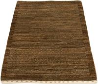 Morgenland Wollteppich Gabbeh Teppich handgeknüpft braun, rechteckig, 18 mm Höhe, handgeknüpft