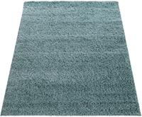 Paco Home Teppich Twister 500, rechteckig, 45 mm Höhe, Uni Hochflor Shaggy mit hoher Fadendichte, Wohnzimmer