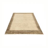 morgenland Wollteppich "Gabbeh Teppich handgeknüpft beige", rechteckig, handgeknüpft