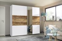 Rauch Blue Schwebetürenschrank Kuta, mit asymmetrischem Spiegelelement