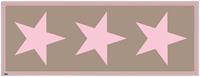 Myspotti Vinylteppich Buddy Stella Rose, rechteckig, 0,03 mm Höhe, statisch haftend
